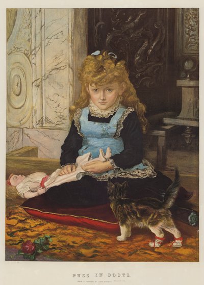 Puss in Boots by John Everett Millais